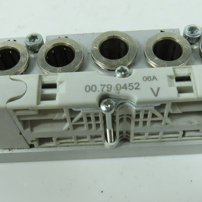 Dalmec 00.79.0452 Directional Valve Air Pilot On Manifold 5/16" Push To Connect