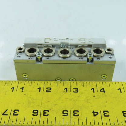 Dalmec 00.79.0452 Directional Valve Air Pilot On Manifold 5/16" Push To Connect