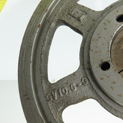BEI V10.6-3 3 Groove V-Belt Pulley Sheave SK Hub 2560 Max RPM 1.5" Bore 10.5" OD