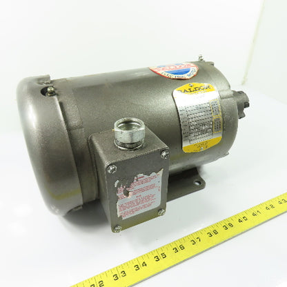 Baldor M3558T 2HP AC Electric Motor 208-230/460V 1725RPM 145T Frame 3Ph