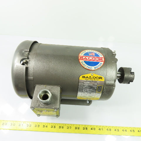 Baldor M3558T 2HP AC Electric Motor 208-230/460V 1725RPM 145T Frame 3Ph
