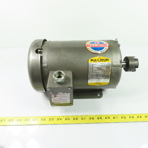 Baldor M3558T 2HP AC Electric Motor 208-230/460V 1725RPM 145T Frame 3Ph