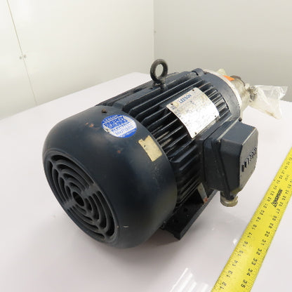 Leeson 150167-60 10HP Electric Motor 230/460V 3Ph W/ Rexroth Hydraulic Pump