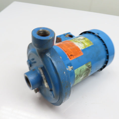 Goulds 100NG1C5E0 1/2HP Centrifugal End Suction Pump 230/460V 3Ph 4.44" Impeller