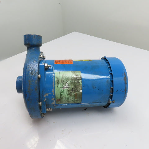 Goulds 100NG1C5E0 1/2HP Centrifugal End Suction Pump 230/460V 3Ph 4.44" Impeller