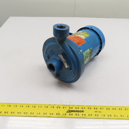 Goulds 100NG1C5E0 1/2HP Centrifugal End Suction Pump 230/460V 3Ph 4.44" Impeller