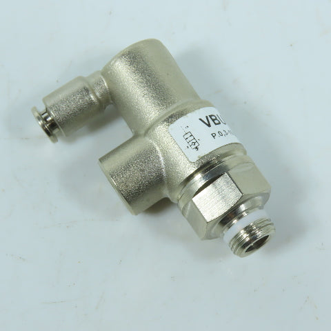 Camozzi VBU 1/8 Bidirectional Blocking Pneumatic Valve 1/8"NPT x 5/32 PTC