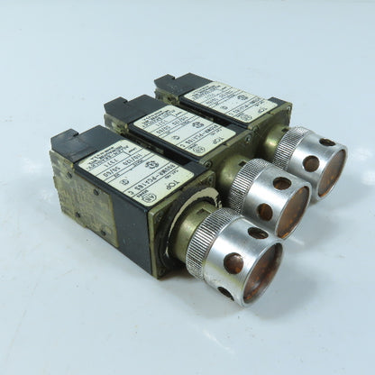 Allen-Bradley 800MR-PGA16S Amber Illuminated Push Button 110/120V Lot of 3