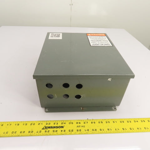 Saginaw SCE-1412CHNF 14" x 12" x 6" NEMA 12 4 Electrical Enclosure W/ Backplate
