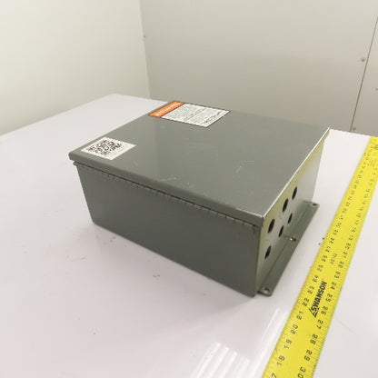 Saginaw SCE-1412CHNF 14" x 12" x 6" NEMA 12 4 Electrical Enclosure W/ Backplate