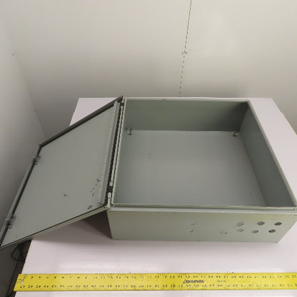 Hoffman CSD24248 24" x 24" x 8" Hinged Door Electrical Enclosure NEMA 4 12