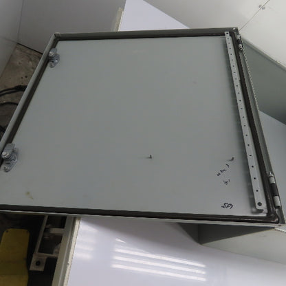 Hoffman CSD24248 24" x 24" x 8" Hinged Door Electrical Enclosure NEMA 4 12