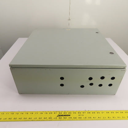 Hoffman CSD24248 24" x 24" x 8" Hinged Door Electrical Enclosure NEMA 4 12