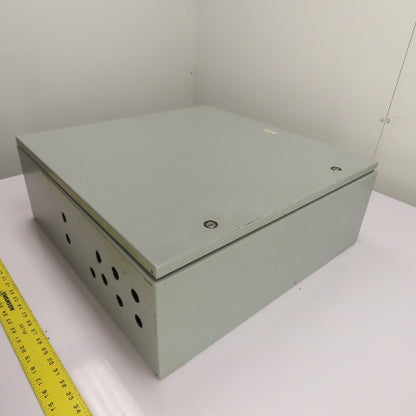 Hoffman CSD24248 24" x 24" x 8" Hinged Door Electrical Enclosure NEMA 4 12