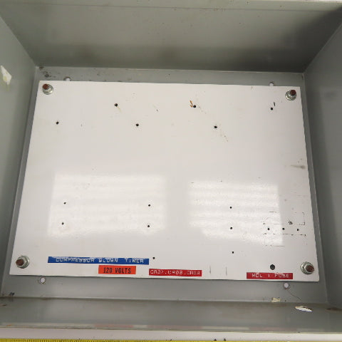 Wiegmann N1C201606LP 20" x 16" x 6" Electrical Enclosure W/ Back Plate