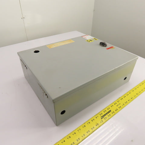 Wiegmann N1C201606LP 20" x 16" x 6" Electrical Enclosure W/ Back Plate