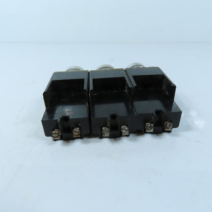 Allen-Bradley 800MR-P16S Red Pilot Light 110/120V 50/60Hz Lot of 3