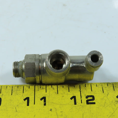 Camozzi VBU 1/8 Unidirectional Blocking Valve 10 bar 1/8" NPT 5/32" PTC