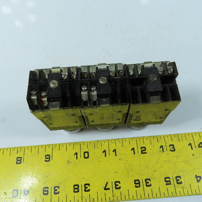 Allen-Bradley 800MR-A2 Black Flush Head Momentary Push Button Switch Lot of 3
