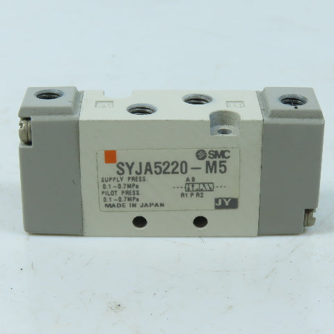 SMC SYJA5220-M5 Air Piloted Valve 5 Port 2 Position Double M5x0.8