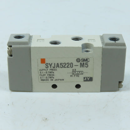 SMC SYJA5220-M5 Air Piloted Valve 5 Port 2 Position Double M5x0.8