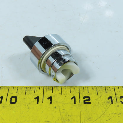 Dalmec 00.79.0208 Selector Switch Head 2-Position Black Standard Handle 22mm