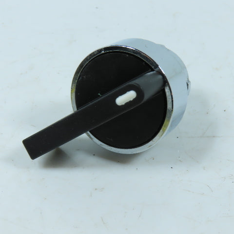 Dalmec 00.79.0208 Selector Switch Head 2-Position Black Standard Handle 22mm