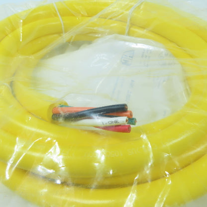 MAC Valves 23881-05-12 Single-Ended Cable 5-Pin Mini Female Pigtail 16AWG Yellow