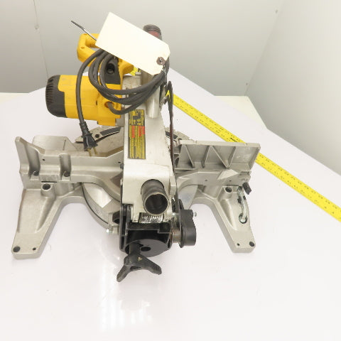 DeWalt DW715 12" Compound Miter Saw 120VAC 15A 4000RPM 90°