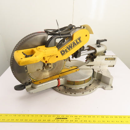 DEWALT DW718 12" Double Bevel Sliding Compound Miter Saw 120V 15A 3600RPM