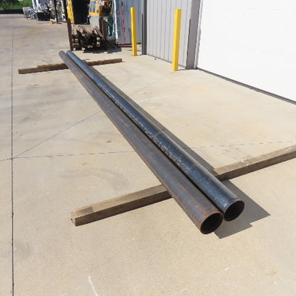 6" NPS SCH 10 Carbon Steel Pipes 6" Nominal 21' Length Lot of 2