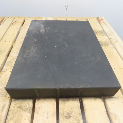 DoALL 24" x 18" x 3" Thick Black Granite Layout Surface Inspection Plate