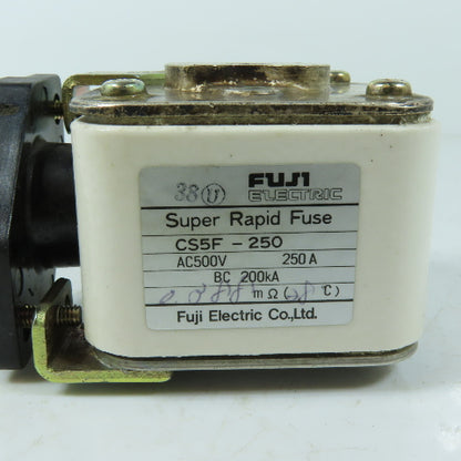 Fuji Electric CS5F-250 Super Rapid Fuse 250A 500VAC 200kA