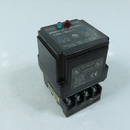 Warner Electric CBC-801-1 Clutch Brake Control Module 115VAC Input 90VDC Output