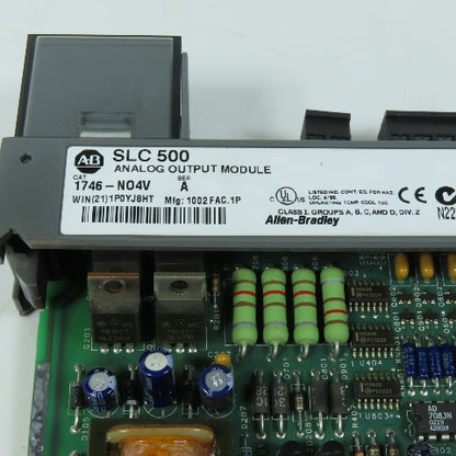 Allen-Bradley 1746-NO4V SLC 500 Analog Output Module 4 Channel Series A