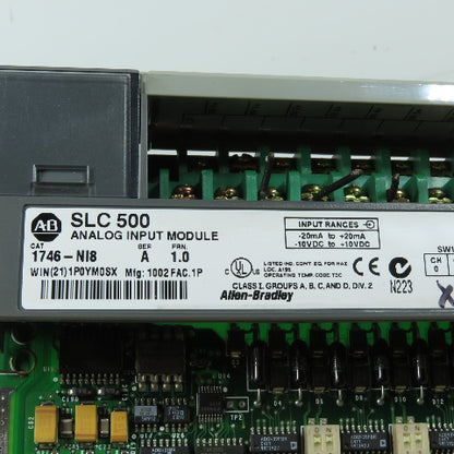 Allen-Bradley 1746-NI8 SLC 500 Analog Input Module 8 Channel High Density