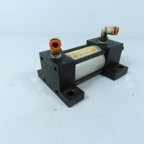 T-Mac T1L-1.5X1.5-N-2-EE1-N 1-1/2" Bore 1-1/2" Stroke Double Acting Air Cylinder