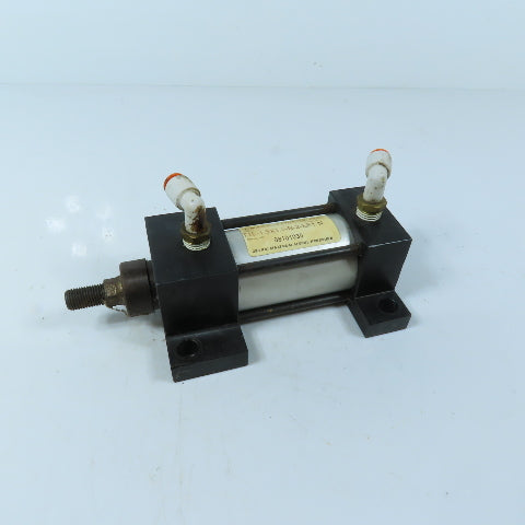 T-Mac T1L-1.5X1.5-N-2-EE1-N 1-1/2" Bore 1-1/2" Stroke Double Acting Air Cylinder