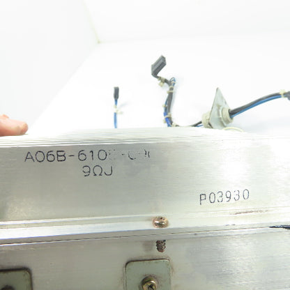 Fanuc A06B-6105-C901 9 OhmJ Discharge Brake Resistor
