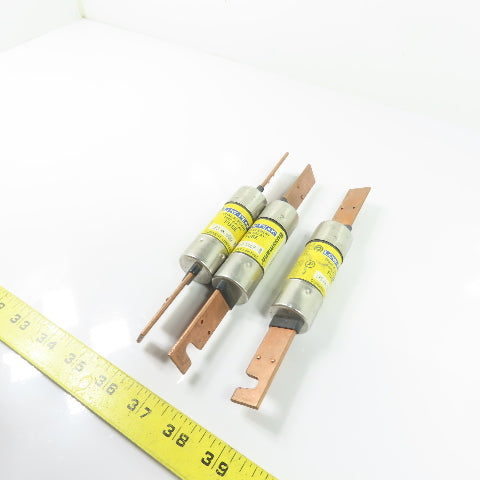 Bussmann LPS-RK-100SP 100A Time-Delay Current Limiting Fuse 600VAC Lot Of 3