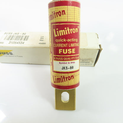 Bussmann JKS-80 80A Current Limiting Class J Fuse 600VAC