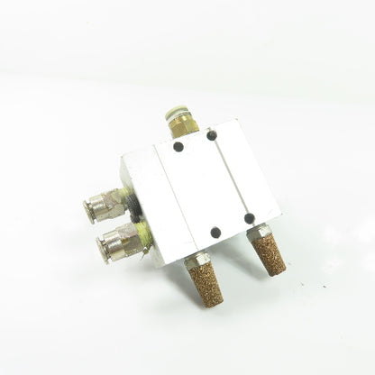 SMC SY3140-5LOZ 2-Station Solenoid Valve Manifold Block 24VDC