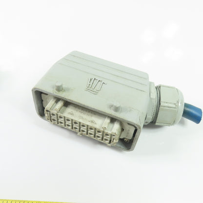 HTS 1-1103639-1 HE.16.Bu.S 16 Pin Power Connector Male & Female Set 500V 16A