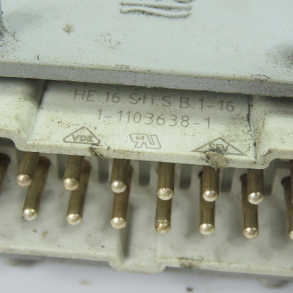 HTS 1-1103638-1 16 Pin Power Connector Male & Female Set 500V 16A