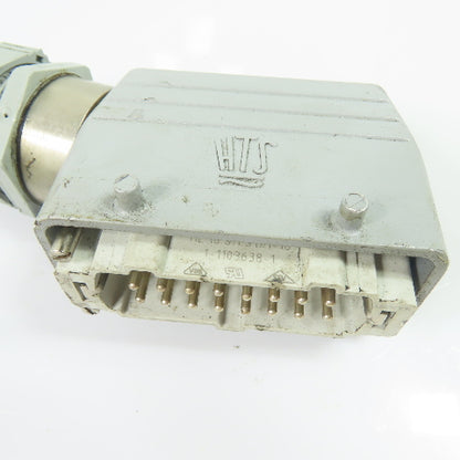 HTS 1-1103638-1 16 Pin Power Connector Male & Female Set 500V 16A