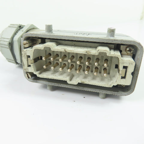 HTS 1-1103638-1 16 Pin Power Connector Male & Female Set 500V 16A