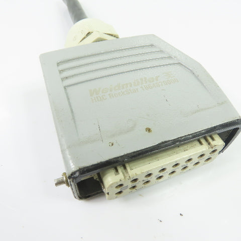 Weidmuller HDC Rockstar 16-Pin Heavy Duty Industrial Connector Hood and Base Set