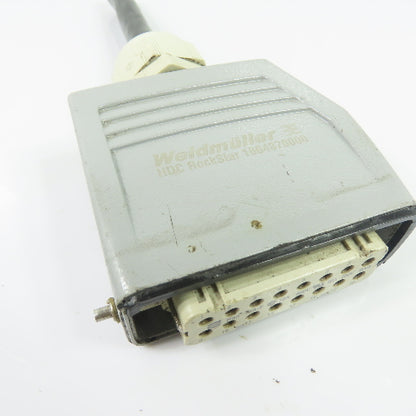 Weidmuller HDC Rockstar 16-Pin Heavy Duty Industrial Connector Hood and Base Set