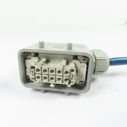 HTS 1-1103637-1 1-1103636-1 Power Connector Male & Female Set 10-Pin 16A 400V