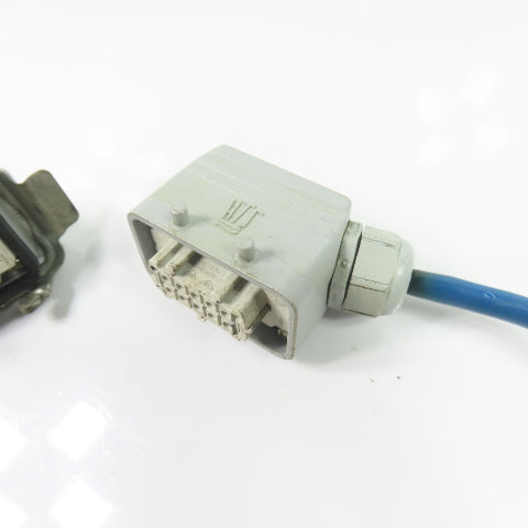HTS 1-1103637-1 1-1103636-1 Power Connector Male & Female Set 10-Pin 16A 400V